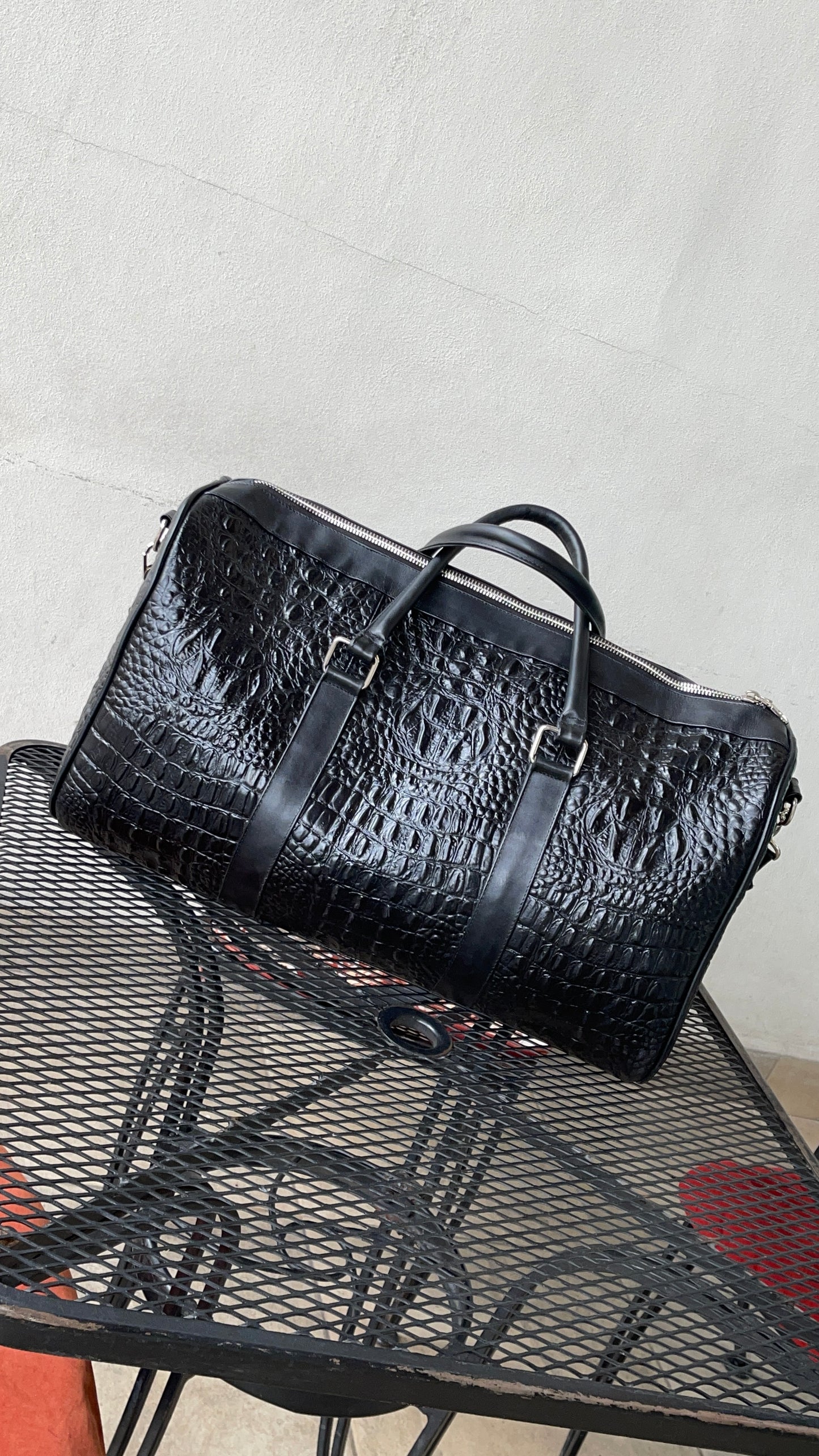 Voyage Sport Bag Nuca Croco Negro